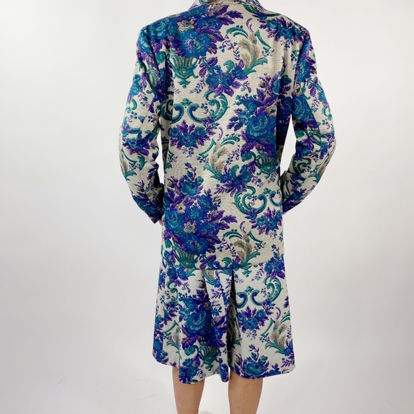 💥BLACK FRIDAY BOGO FREE EVERYTHING💥 70s Cintage paisley blazer and skirt suit - Picture 2 of 2